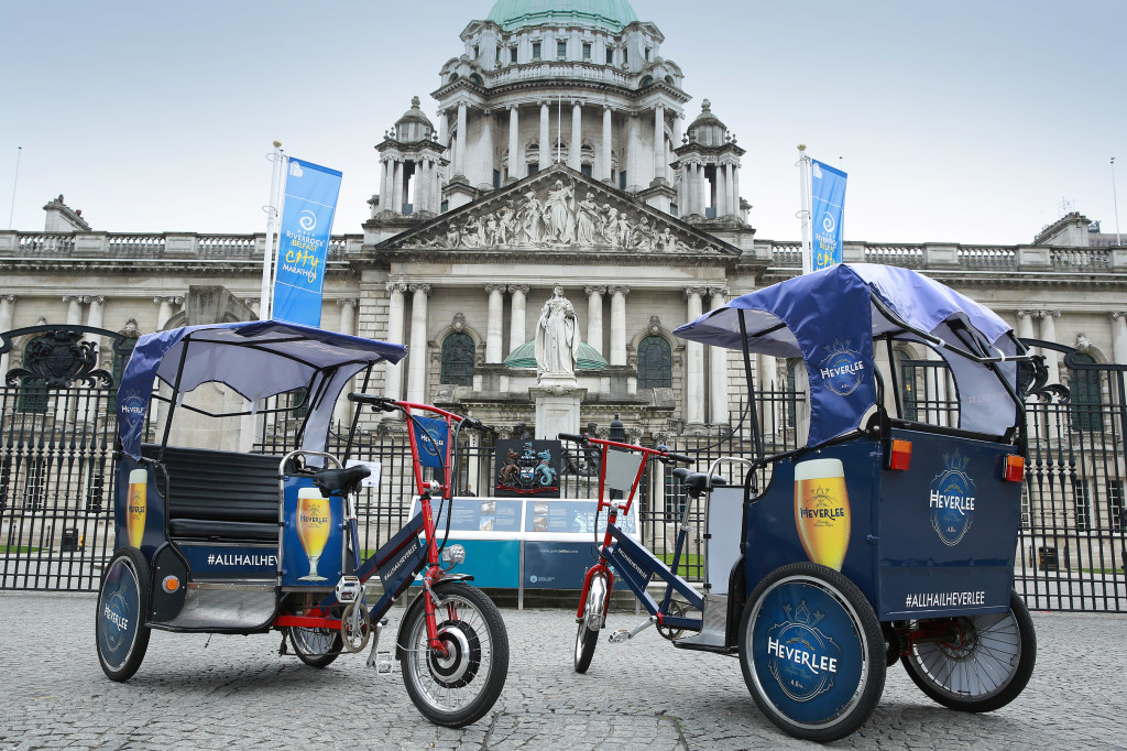 Belfast Pedicab promotion.